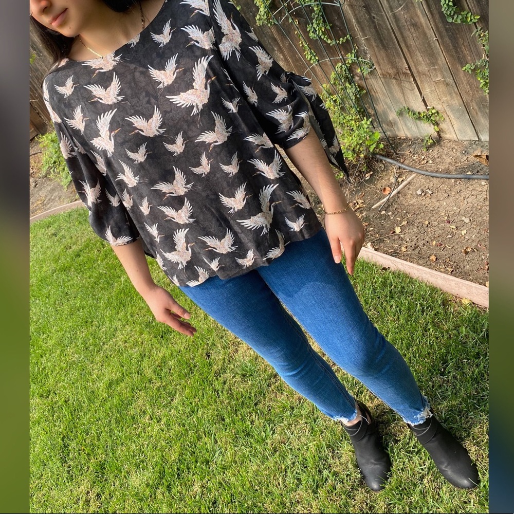 ✨Tie-Sleeve Blouse ✨